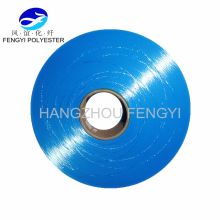 High Strength,Blue Color&Eco-friendly Ring POY Filament Yarn