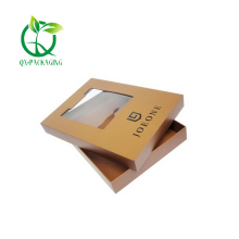 Black kraft paper packaging box