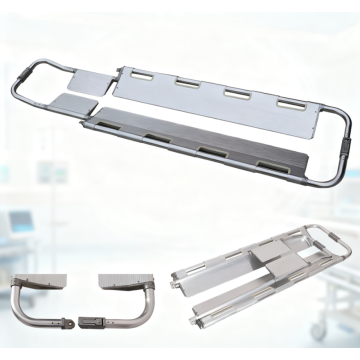 MEIDI Medical Emergency Equipment Patient Medical Outdoor Rescue Two Board High Quality Aluminium Alloy Scoop Stretcher