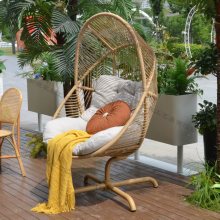 bamboo standing chair ergonomic