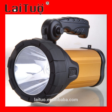 new product 2015 multifunctional rechargeable solar LED strobe powerful spotlight searchlights