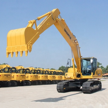 Equipamento de construção de escavadeira pesada SHANTUI marca SE210W