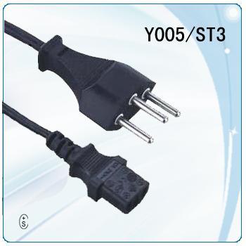 Switzerland plug/Switzerland extension cords/ Switzerland Power cables with SEV approval