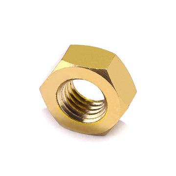 M10 brass hexagon nuts hex nuts