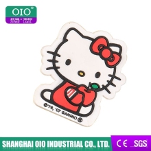So cute pvc label design logo for garment clothing & jeans