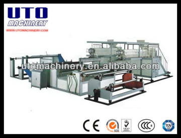 air bubble film extruder, bubble film extrusion line, bubble sheet extruder, air bubble sheet extrusion line, bubble film machin