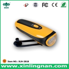 Crank Dynamo Flashlight