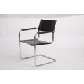 Klassisk Mart Stam S34 Lether Dining Chair