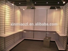 slot board for conton Fair, Aluminum grooved board for exhibition booth