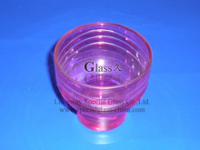 molde glass candle holder,candle stand,glasware