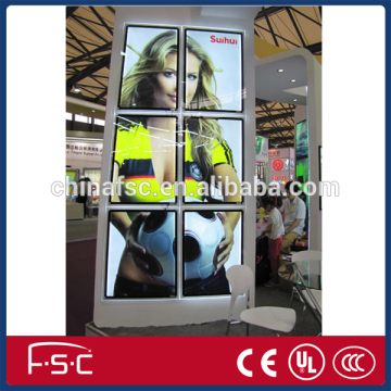 Acrylic real estate crystal led light box