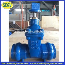 flanged ends gate valve dn250 stem gate valve