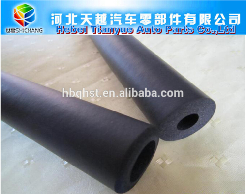 epdm soft foam rubber tube/small rubber insulation tube