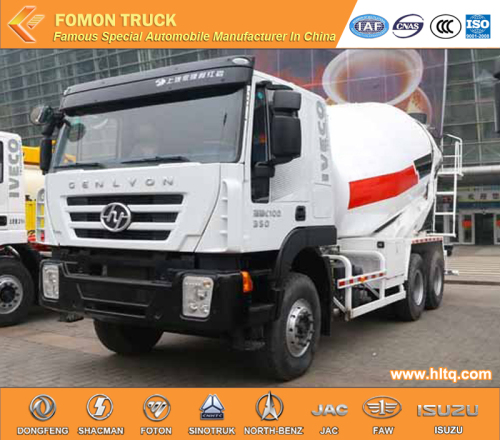 IVECO 상표 콘크리트 트럭 믹서 6x4 12m3
