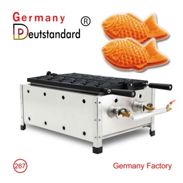 Máquina de fabricación de taiyaki de gas con CE para la venta