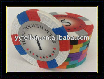 14g clay custom poker chips/customised clay poker chips
