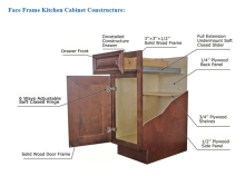 Solid Wood Pantry Cabinets