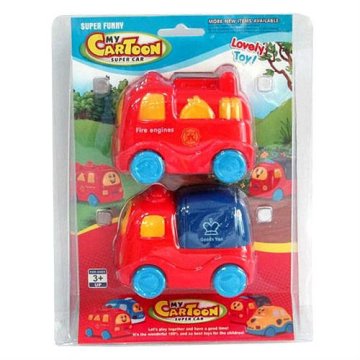 small friction cartoon car toy friction inertia car