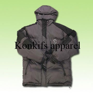 (sale) mens down jacket with hood