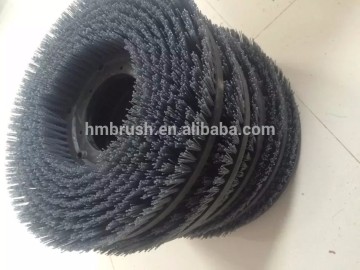 Terrazo scrubber grit brush