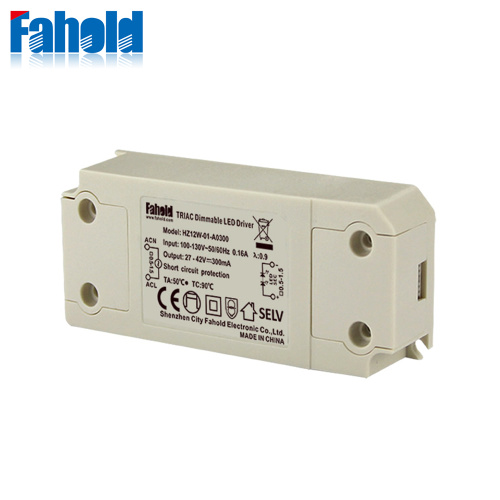 UL 12W Triac dimmable LED Driver 100-130VAC