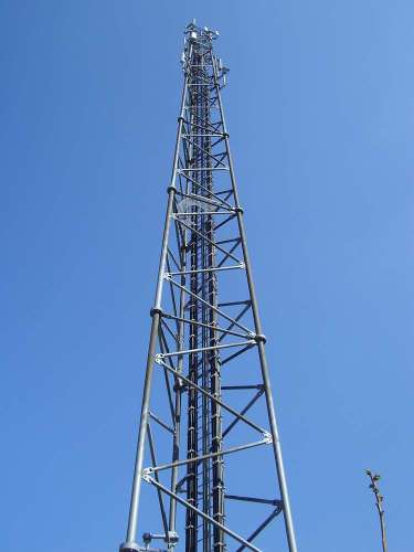 Steel Landscape Cell Communication Monopole Tower/Telecom Galvanizd Steel Monopole Antenna Tower