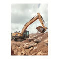 22ton Crawler Excavator FR220D2 ka Bucket e tloaelehileng