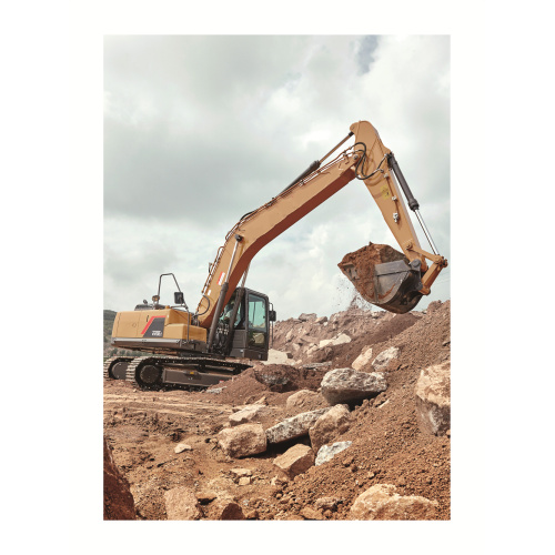 22ton Crawler Excavator FR220D2 med standard hink