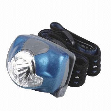 4 LED headlamp, terbuat dari plastik ABS