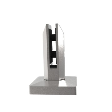 Outdoor railing glass clip frameless glass railing socket