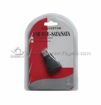 Fy1022es Usb-esata Small Black Convertor Ide / Sata Card