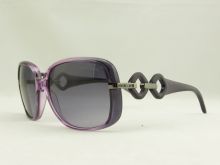 Erica 518s 77b Transparent Purple Gradient Acetate Frame Light Grey Resin Lens Roberto Cavalli Sun Glasses