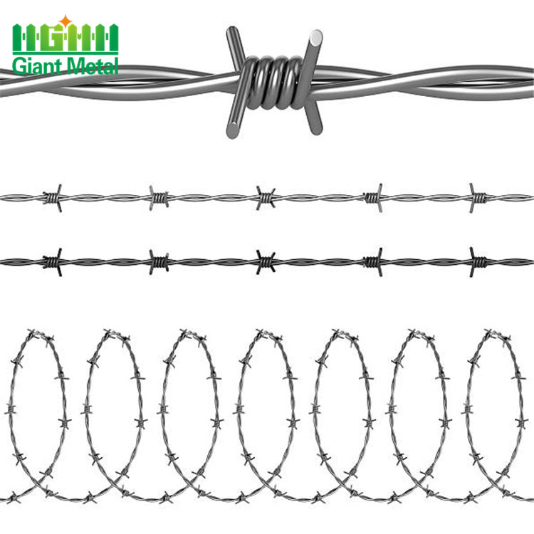 types of barbed wire