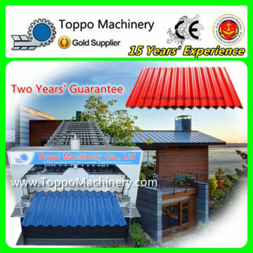 Corrugated Aluminum Metal Roof Tiles Making Machine