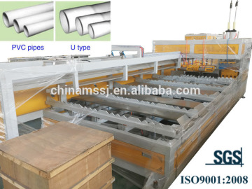 Auto pipe socketing machine for PVC pipes