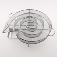 Round Labyrinth Stainless Steel Cold Smoke Generator for BBQ Smoked Plate