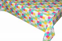 Pvc Printed fitted table covers Linens 60 Round