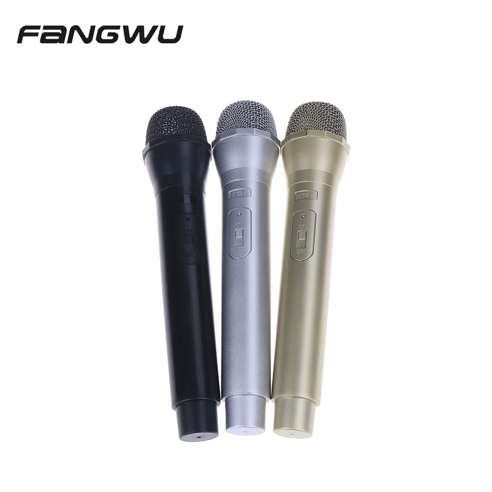 Hot Selling Photo Booth Props Plastic F ake Mic Microphone Prop