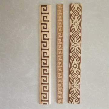 Embossed White Wood Moulding Moldings