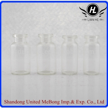 mini clear cork stopper glass penicillin pharmaceutical vials bottle