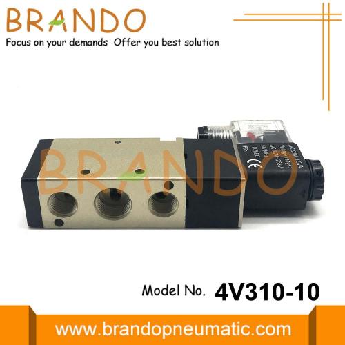 4v310-10 Valvola del solenoide pneumatica 5 vie 2