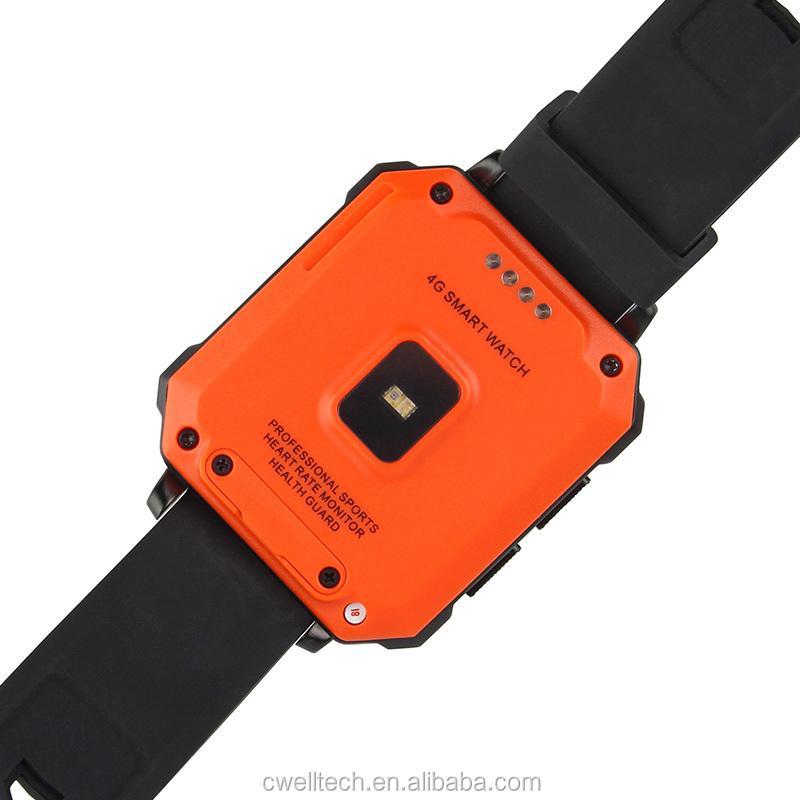 New Arrival UNIWA KW99 1.54 Inch Screen 4G LTE IP68 Waterproof Rugged Sports Android Smart Watch Phone