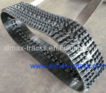 Wd300x72 Rubber Tracks Excavator Tracks / Atv Rubber Tracks 