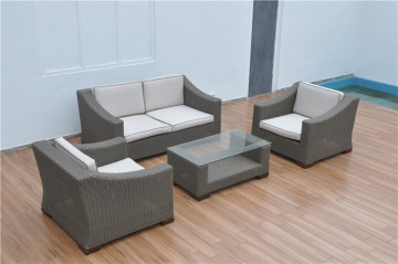 Patio outdoor furniture set rattan modern sofa