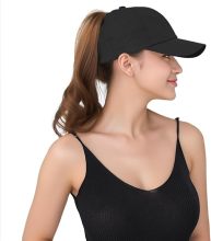 2025 Women's Cross Ponytail Baseball Cap