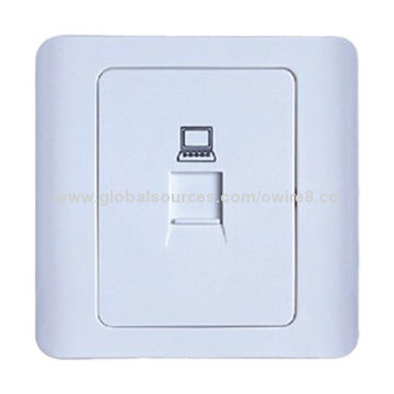 Single Port and Dual Port Faceplate