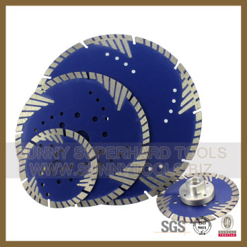 Diamond Turbo Saw Blade With Flange