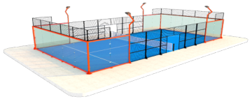 Enlio Tennis Court Equipment Paddle Court