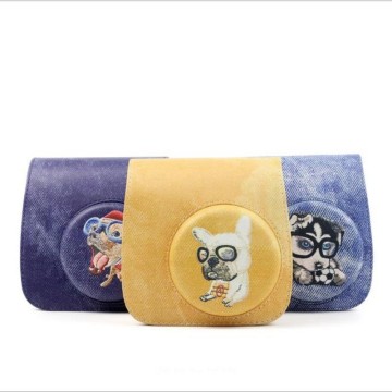 Fashion Cartoon Leather Camera Case