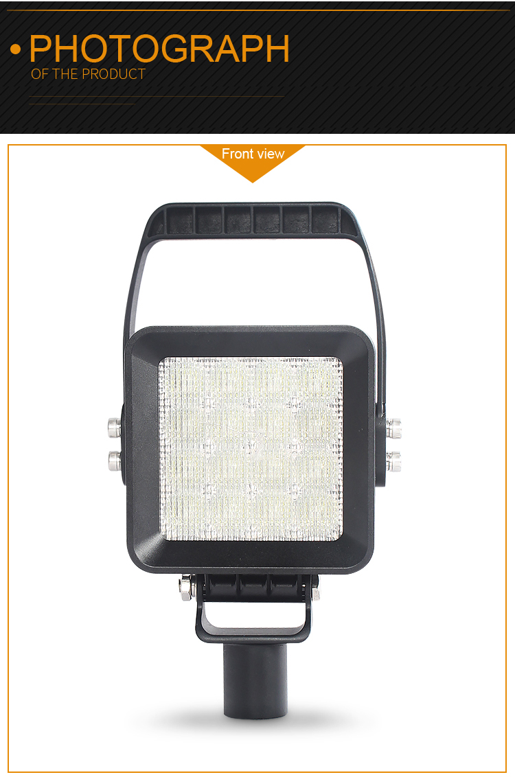 LED แบบพกพาหนัก 5 "48W แสงทำงานการติดตั้งหลาย ECER10 IP67 การเกษตรไฟทำงาน